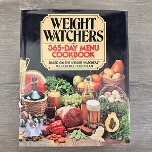 Weight Watchers Cookbook Vintage 1981 Hardcover 365 Day Menu